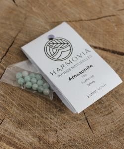 Perles Amazonite 'AA' 4mm, 1 pièce